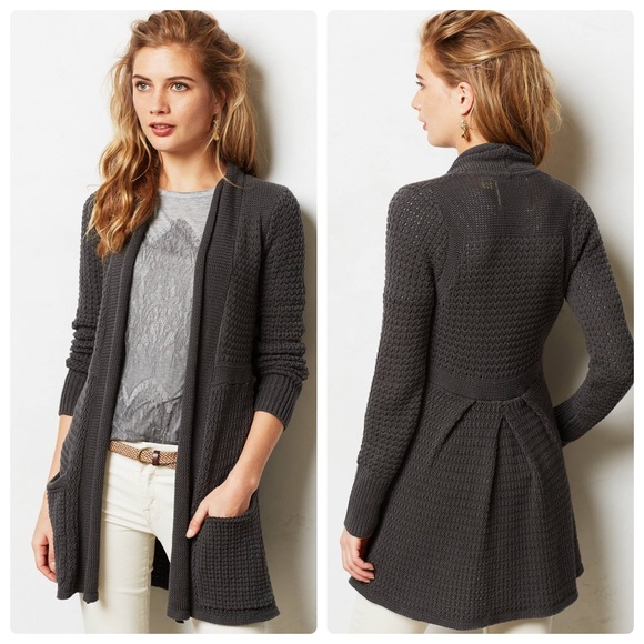 Anthropologie Sweaters - ANTHRO | Angel of the North Grey Cardigan